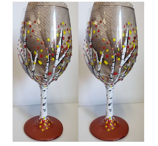 $29 for a pair of wine glasses ! in studio event - limited seating! 40% off all bottles of wine!